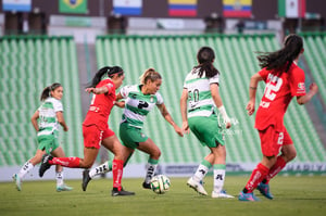 Alexia Villanueva, Zulma Hernández | Santos vs Toluca J10 C2023 Liga MX femenil