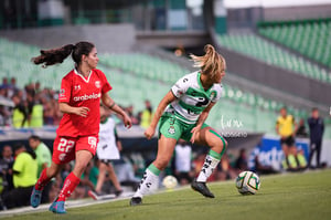 Alexia Villanueva, Patricia Jardón | Santos vs Toluca J10 C2023 Liga MX femenil