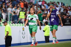 Daniela Delgado, Cinthya Peraza | Santos vs Toluca J10 C2023 Liga MX femenil