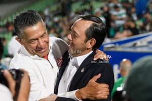 Marcos Ambriz, Eduardo Fentanes | Santos vs Toluca J7 C2023 Liga MX