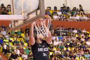 Básquetbol selección México vs Colombia