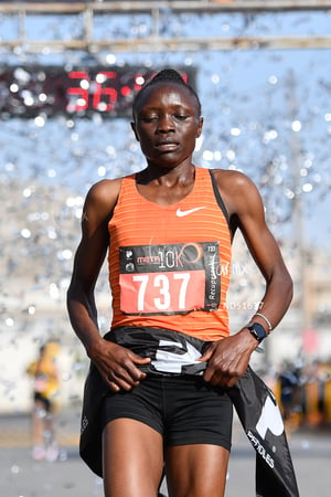 Beatrice Kemunto Gesabwa, campeona 10k @tar.mx