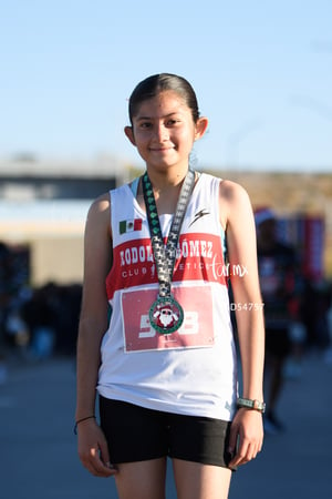 Alejandra Rios Pimentel, campeona | Carrera 10K Corre Santa