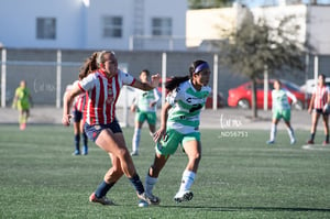 Sophia Garcia, Nadia Jiménez | Santos vs Chivas femenil sub 19