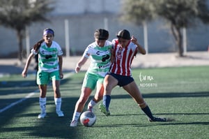 Tania Baca, Citlali Luna | Santos vs Chivas femenil sub 19