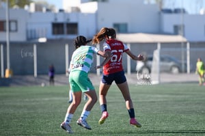 Angelyn Barrera, Tania Baca | Santos vs Chivas femenil sub 19