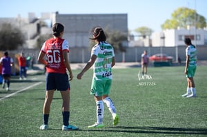 Cynthia González, Maika Albéniz | Santos vs Chivas femenil sub 19