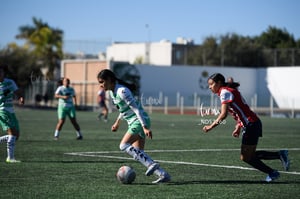 Audrey Vélez, Valeria Alvarado | Santos vs Chivas femenil sub 19