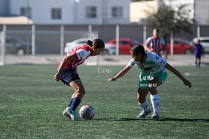 Hiromi Alaniz, Cynthia González | Santos vs Chivas femenil sub 19