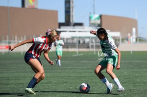 Leslye Hernández, Ailin Serna | Santos vs Chivas femenil sub 19