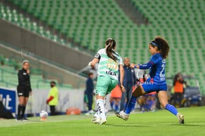 Ivonne Gutiérrez, Alexxandra Ramírez | Santos vs Cruz Azul femenil