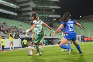 María Yokoyama, Alexxandra Ramírez | Santos vs Cruz Azul femenil
