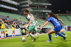 María Yokoyama, Alexxandra Ramírez | Santos vs Cruz Azul femenil