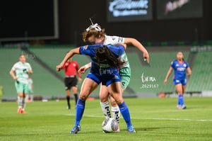 María Yokoyama, Luisa De Alba | Santos vs Cruz Azul femenil