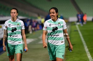 Sofía García, Arlett Tovar | Santos vs Cruz Azul femenil