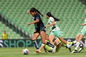 gol, Aerial Chavarin | Santos vs Pumas femenil