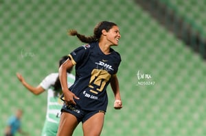gol, Aerial Chavarin | Santos vs Pumas femenil