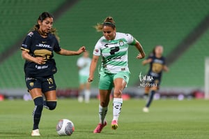 Yaneisy Rodríguez, Alexia Villanueva | Santos vs Pumas femenil