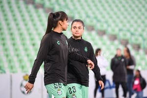 Yessenia Novella, Alexxandra Ramírez | Santos Laguna vs Atlético San Luis femenil