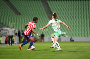 María De León, Trudi Carter | Santos Laguna vs Atlético San Luis femenil