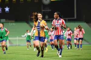 Farlyn Caicedo, Nicole Buenfil | Santos Laguna vs Atlético San Luis femenil