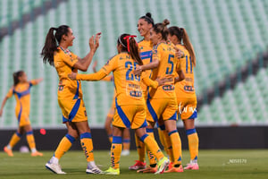 gol, Lydia Rangel, Jennifer Hermoso, María Elizondo