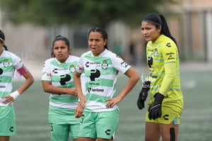 equipo, Arlett Casas, Hiromi Alaniz | Santos vs Tijuana femenil J15 sub 19
