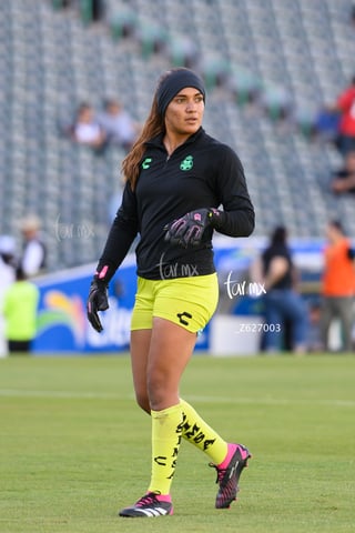 Hannia De Ávila, Portera SAN #1, Santos vs Monterrey