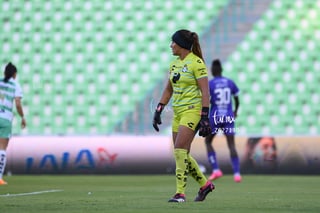 Hannia De Ávila, Portera SAN #1, Santos vs Monterrey