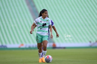 Sheila Pulido, Defensa SAN #22, Santos vs Monterrey