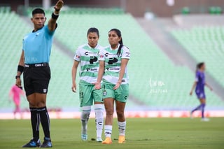 Jermaine Seoposenwe, Delantera MON #12, Alexxandra Ramírez, Media SAN #23, Santos vs Monterrey