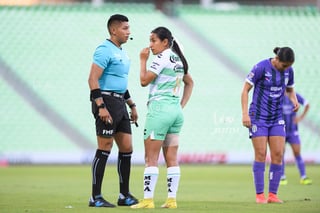 Cynthia Rodríguez, Media SAN #11, Santos vs Monterrey