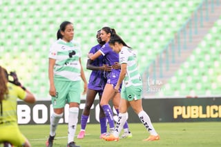 Hannia De Ávila, Portera SAN #1, Santos vs Monterrey