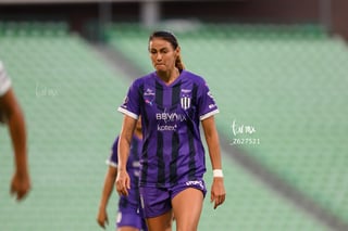 Katia Estrada, Defensa SAN #14, María Yokoyama, Defensa SAN #13, Santos vs Monterrey