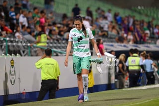 Katia Estrada, Defensa SAN #14, Santos vs Monterrey