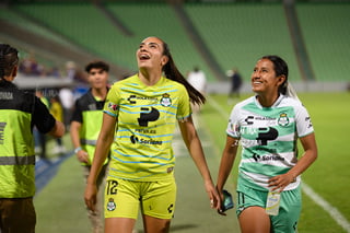 Karol Contreras, Portera SAN #12, Santos vs Monterrey