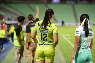 Katia Estrada, Defensa SAN #14, Santos vs Monterrey