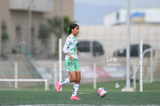 Aylin Salais, Delantero SAN #66, Santos vs Monterrey