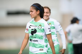 Perla Ramírez, Defensa SAN #46, Santos vs Monterrey