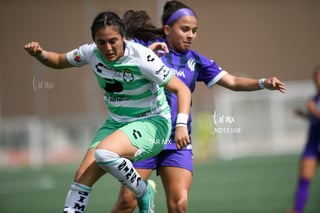 Judith Félix , Delantero SAN #21, Santos vs Monterrey