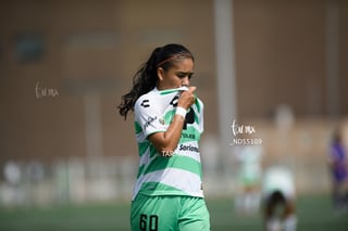 Maika Albéniz, Defensa SAN #24, Santos vs Monterrey