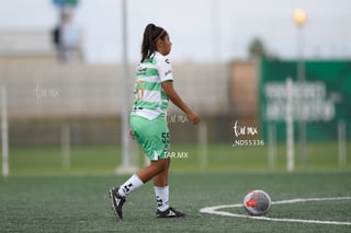 Paulina Peña, Medio SAN #55, Santos vs Monterrey