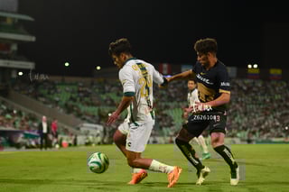 Diego Medina, Medio SAN #24, Santos vs Pumas