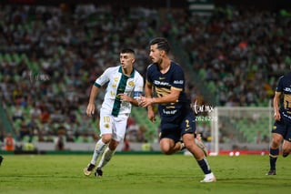 Juan Brunetta, Medio SAN #10, Santos vs Pumas