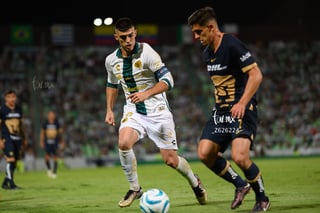 Santiago Trigos, Medio PUM #20, Diego Medina, Medio SAN #24, Santos vs Pumas