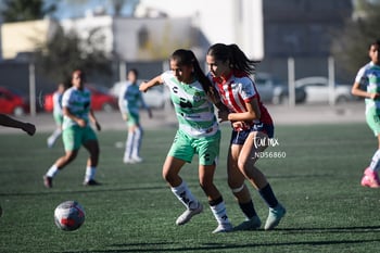 Jennifer Escareño, Camila Zamora » Santos vs Chivas femenil sub 19