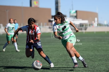 Athziri Alonso, Paulina Peña » Santos vs Chivas femenil sub 19