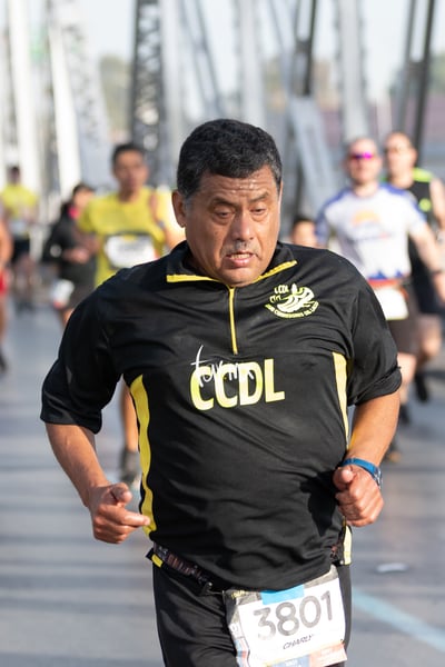 Maratón LALA 2020, puente plateado