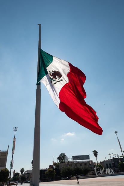 Bandera de México, Plaza Mayor de Torreón | Bandera de México, Plaza Mayor de Torreón