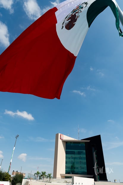 Bandera de México, Plaza Mayor de Torreón | Bandera de México, Plaza Mayor de Torreón